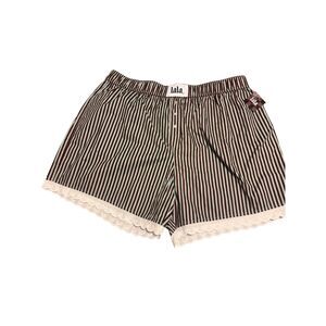 Dressed in Lala boxer shorts plus size 2X / 3X eyelit hem - NWT